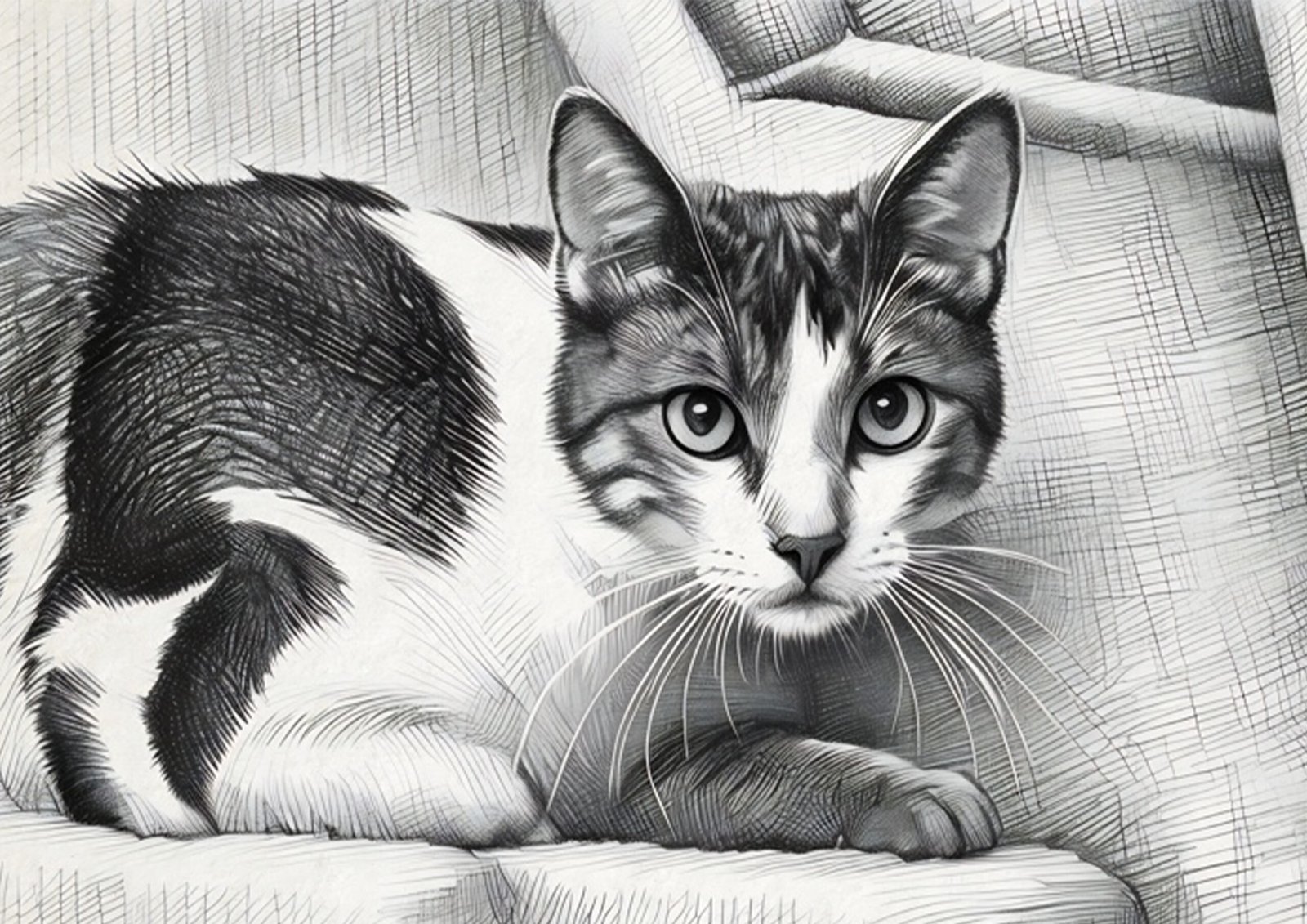 Custom Pet Portrait from Photo | Colour Pencil Sketch - Image 3