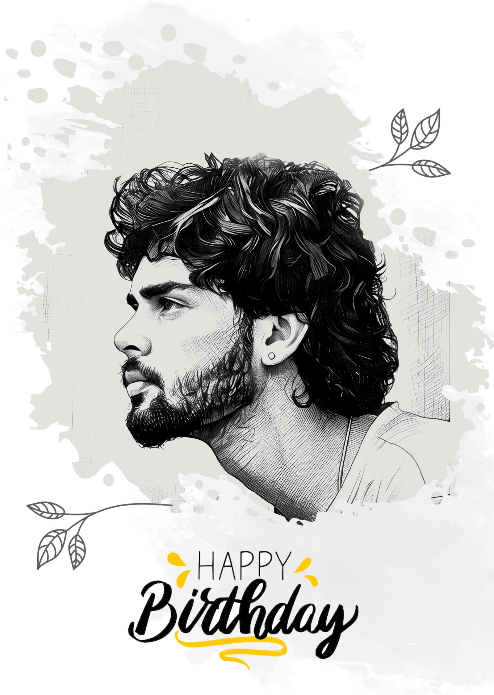 Handmade Pencil Sketch Portrait